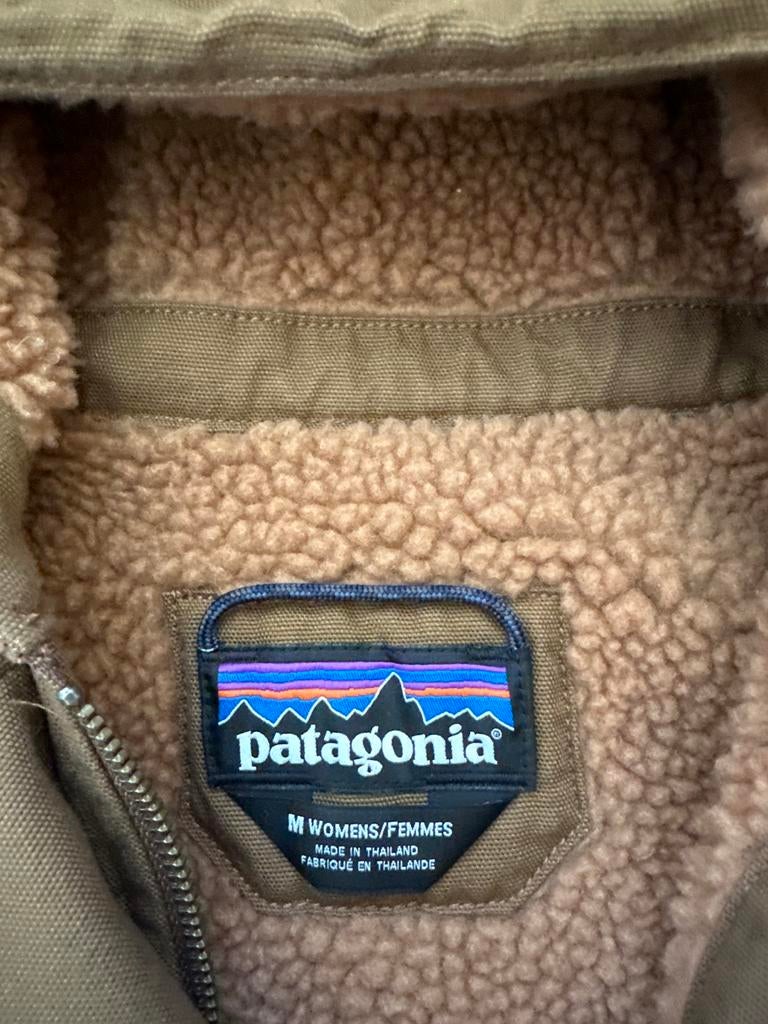 Patagonia Women's Insulated Prairie Dawn Parka maatM, Ophalen of Verzenden, Zo goed als nieuw, Maat 38/40 (M), Bruin