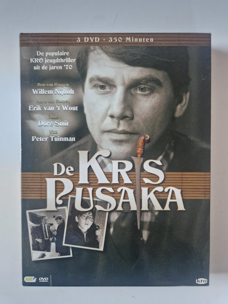 De Kris Pusaka - KRO Jeugdthriller uit de jaren '70 (3 DVD), Cd's en Dvd's, Gebruikt, Alle leeftijden, Boxset, Ophalen of Verzenden