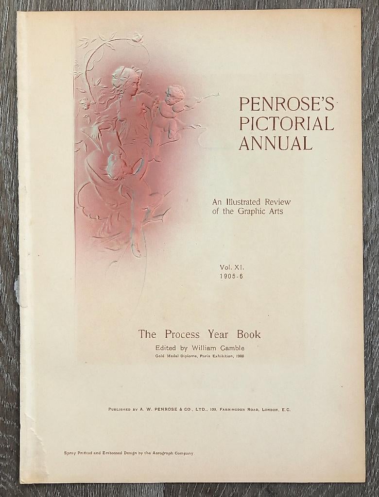 Prenten 6x oa Collotype Embossed print Stencil Printing etc, Ophalen of Verzenden