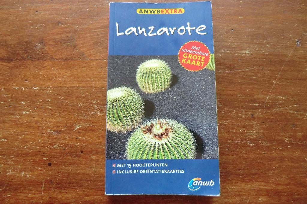 reisgids - Lanzarote - anwb extra (2014), Europa, Ophalen of Verzenden, Zo goed als nieuw, Reisgids of -boek