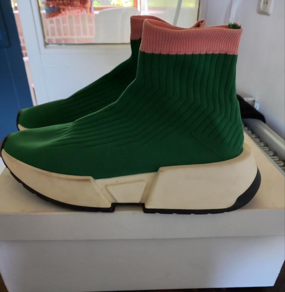 Maison Margiela Tabi Sock Sneakers, Verzenden, Sneakers of Gympen, Margiela, Groen