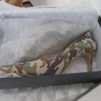 Z.g.a.n. Zinda pumps, kleur camouflage, Pumps, Beige, Ophalen of Verzenden, Zo goed als nieuw