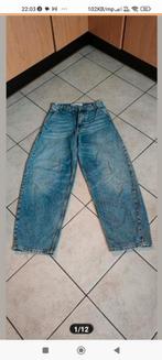 BERSHKA breed model spijkerbroek maat 32 /XS, Ophalen of Verzenden, Zo goed als nieuw, Blauw, W27 (confectie 34) of kleiner