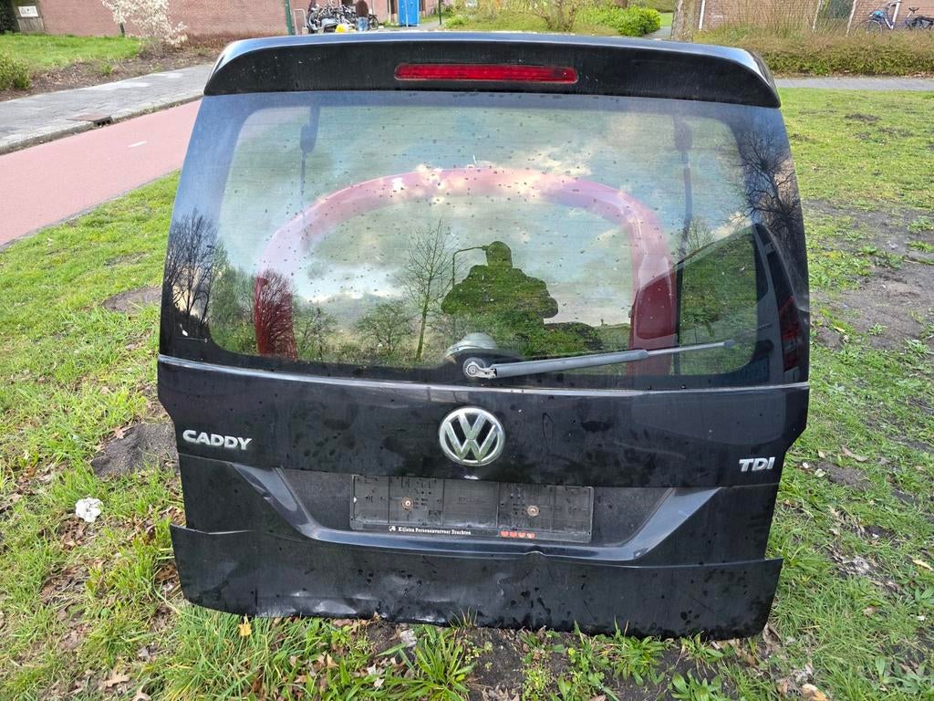 Zwart Achterklep VW Caddy, Ophalen of Verzenden, Achterklep