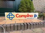 Oude vintage campina ijs reclame lichtbak reclamebord, Verzamelen, Merken en Reclamevoorwerpen, Ophalen, Zo goed als nieuw, Reclamebord