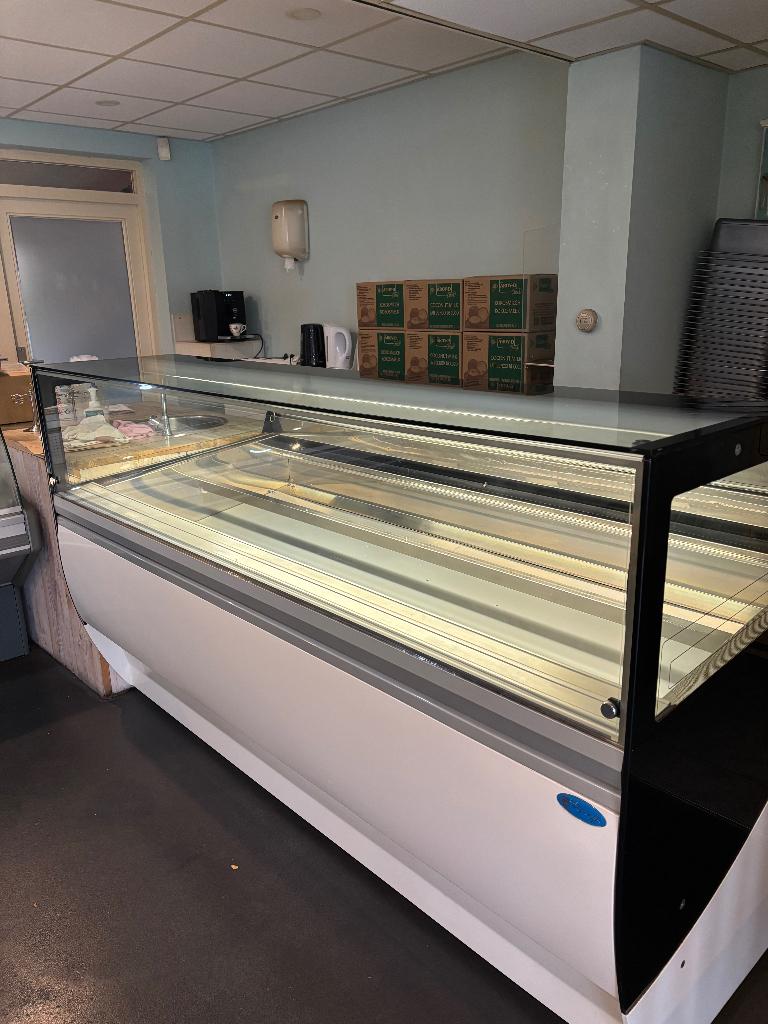 Ijsvitrine 24 bakjes, Ophalen, Gebruikt, Koelen en Vriezen