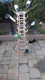 Brocante flessenrek/ flessen droogrek, Antiek en Kunst, Curiosa en Brocante, Ophalen