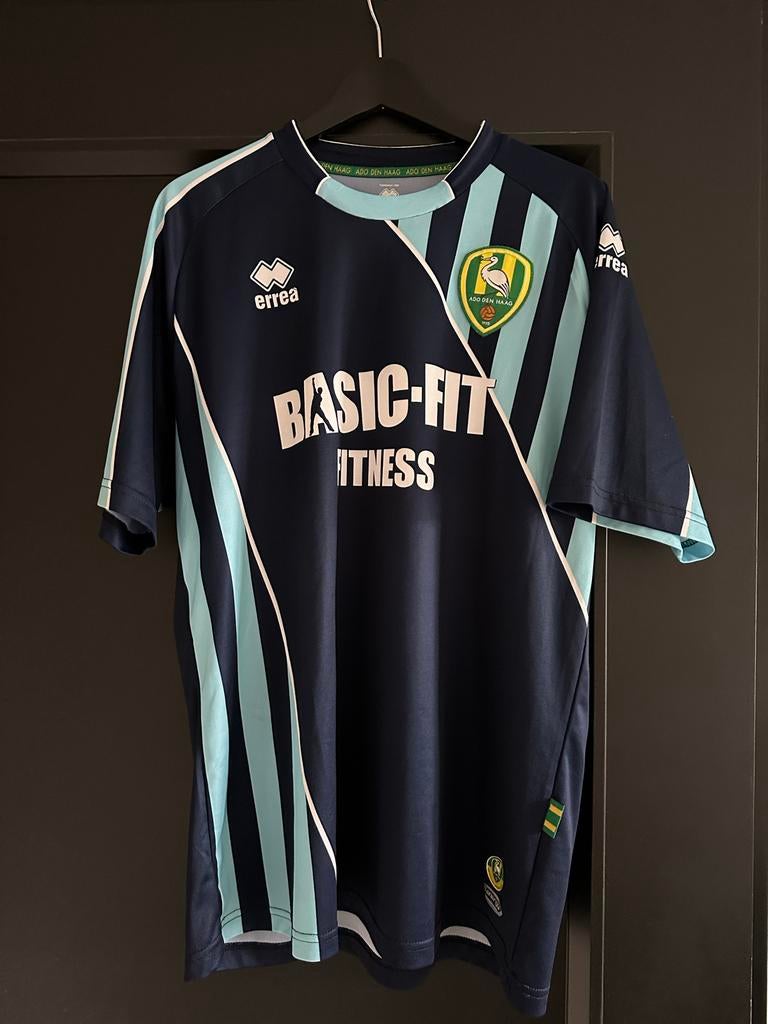 ADO Den Haag Uitshirt - Errea - Maat xxl, Ophalen of Verzenden, Zo goed als nieuw, Maat 52/54 (L), Blauw