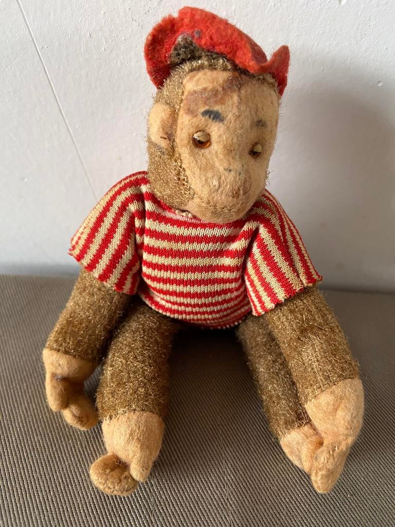Vintage aapje, 14 cm, Ophalen of Verzenden