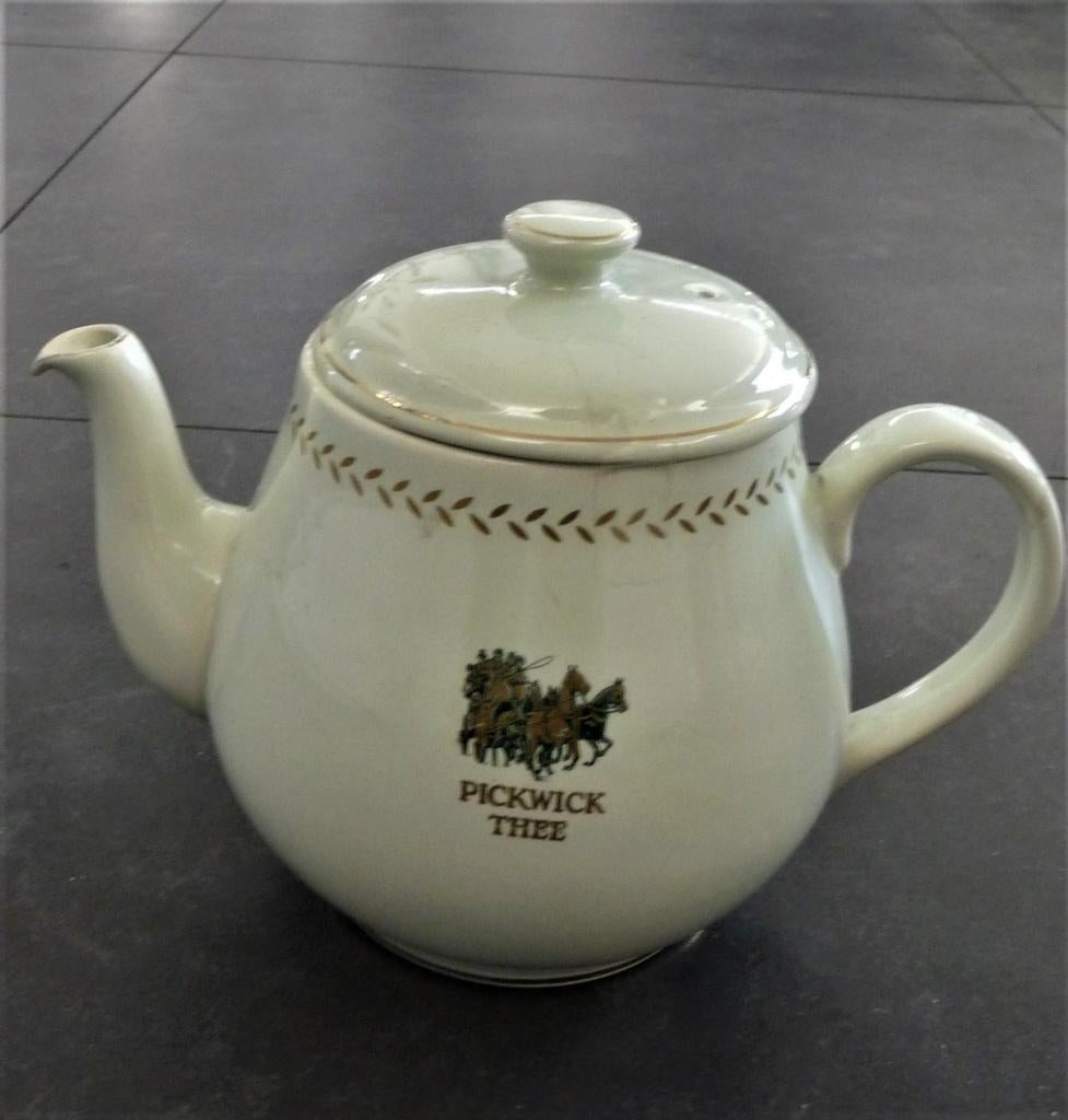 fraaie klassieker  DE theepot Pickwick, Ophalen of Verzenden