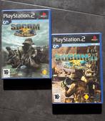 PS2 Set - SOCOM U.S. Navy Seals 1 en 2 II - PlayStation 2, Shooter, 1 speler, Ophalen of Verzenden, Zo goed als nieuw