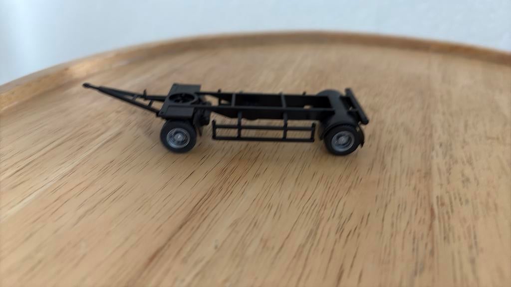 AANHANGWAGEN VOOR CONTAINER, Hobby en Vrije tijd, Ophalen of Verzenden, Zo goed als nieuw