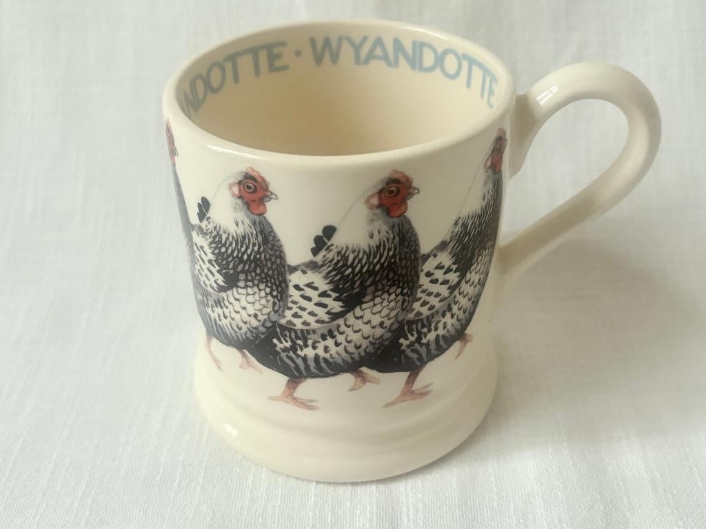 Emma Bridgewater - Wyandotte, Huis en Inrichting, Verzenden, Zo goed als nieuw, Overige stijlen, Kop(pen) en/of Schotel(s)