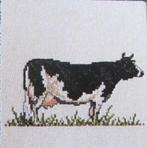 Borduurpatroon  Koe in het gras   nr 9940, Verzenden, Nieuw, Handborduren, Patroon