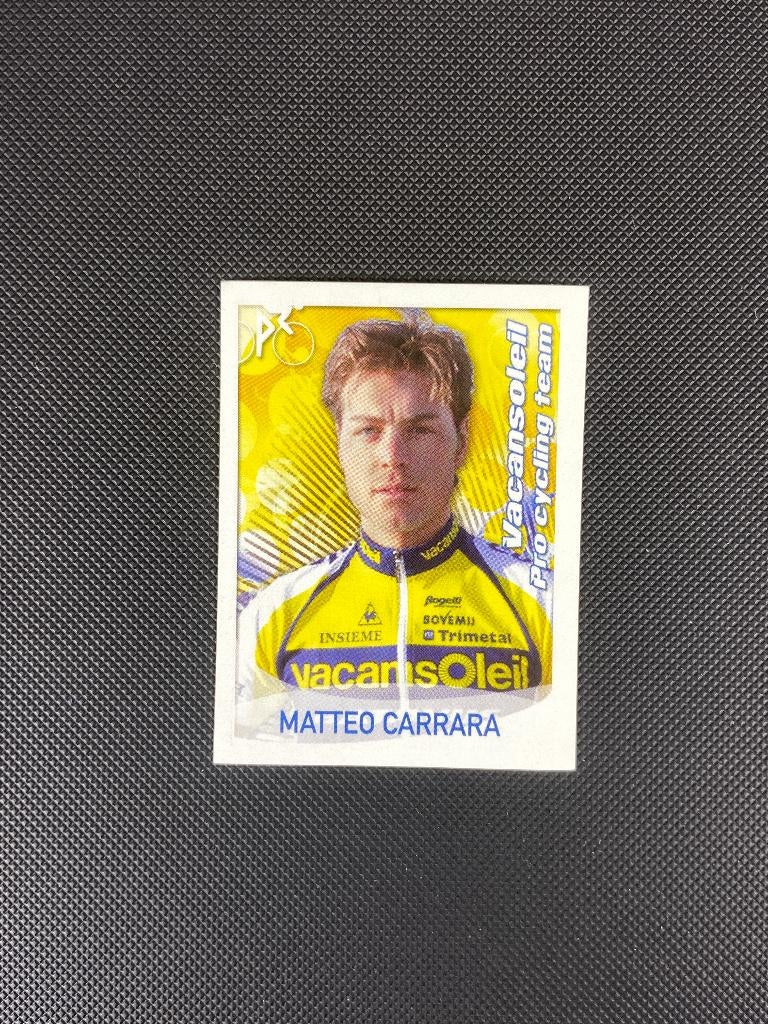 2009 Matteo Carrara Panini Sprint 09 Vacansoleil Cycling, Verzamelen, Ophalen of Verzenden, Zo goed als nieuw, Buitenlandse clubs