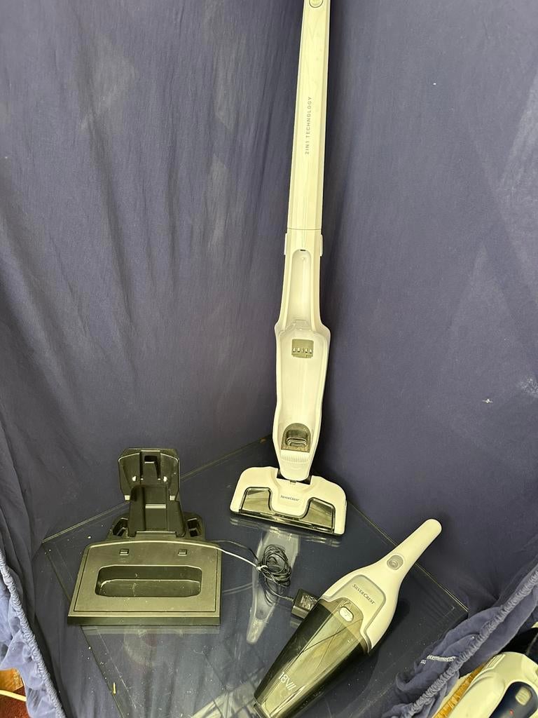 Silvercrest 2 in 1 stofzuiger, Ophalen of Verzenden, Zo goed als nieuw, Reservoir, Stofzuiger