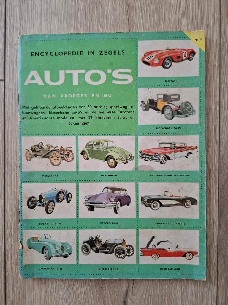 'Encyclopedie' in zegels - auto's, Verzenden, Gelezen, Algemeen