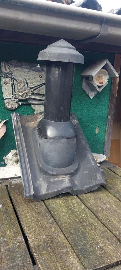 Ventilatie dakdoorvoer 110 mm - prima staat, Doe-het-zelf en Verbouw, Ventilatie en Afzuiging, Ophalen of Verzenden, Gebruikt