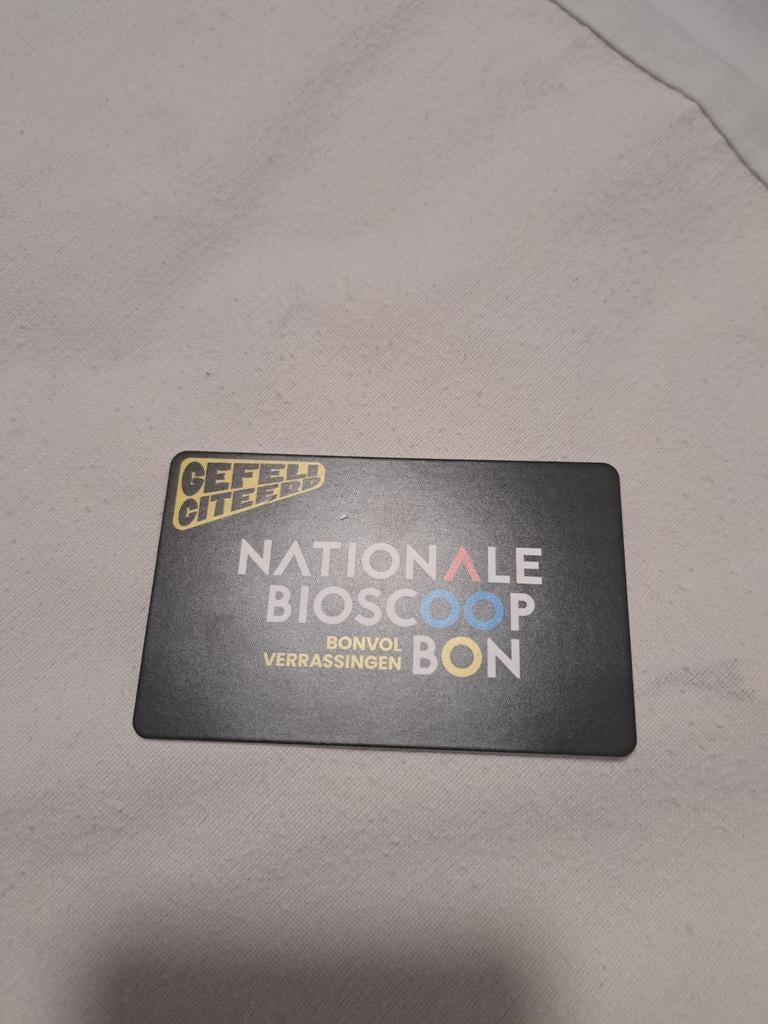 Nationale bioscoop bon, Drie personen of meer, Bestemd voor IMAX, Vrijkaartje alle films