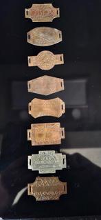 Rijwiel belasting plaatjes. 1933 t/m 1941., Ophalen of Verzenden, Gebruikt