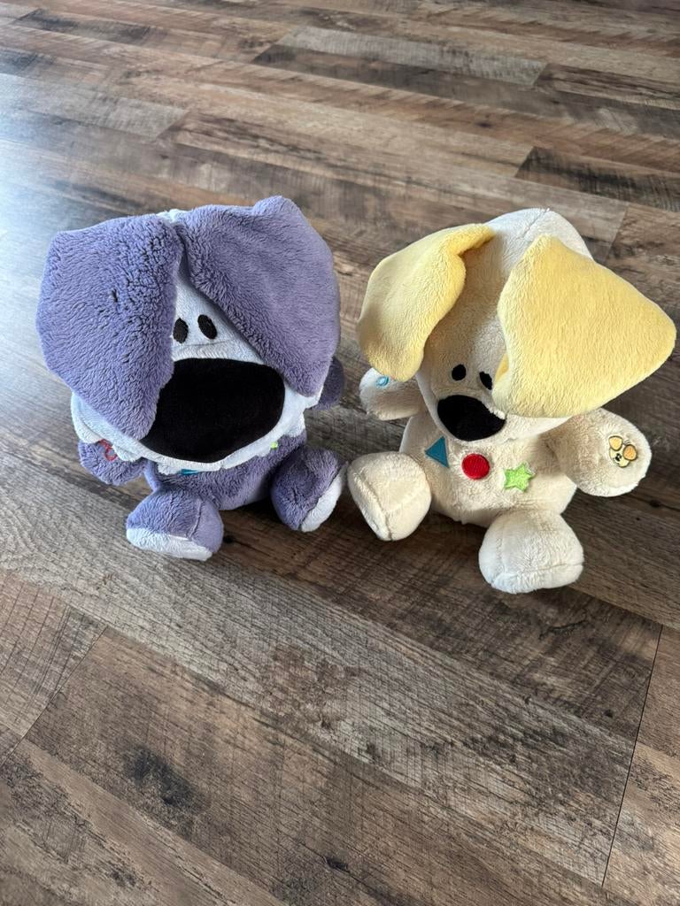Pratende Woezel en Pip knuffels, Kinderen en Baby's, Speelgoed | Knuffels en Pluche, Ophalen, Zo goed als nieuw, Hond