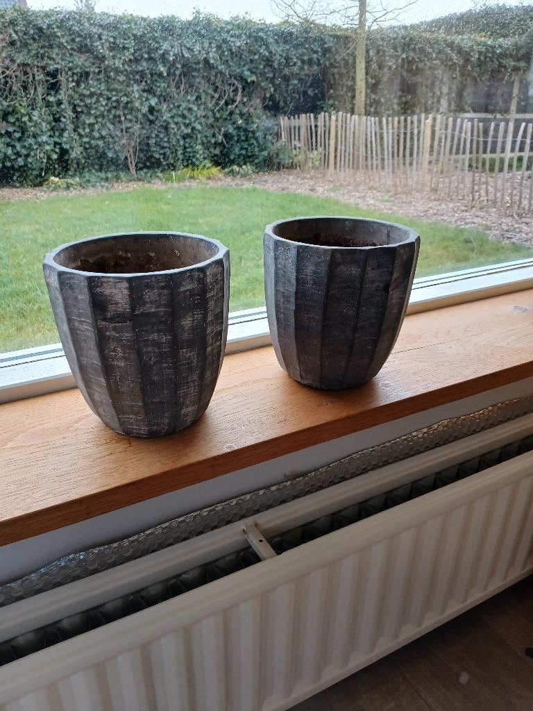 Plantenpot, Ophalen, Rond, Binnen, Zo goed als nieuw