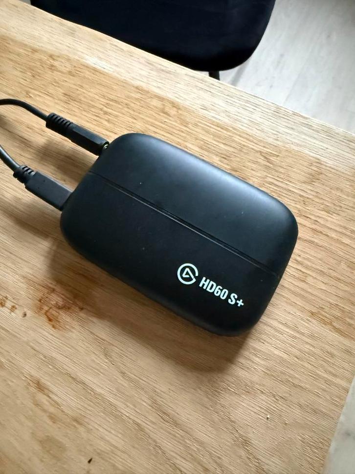 Elgato HD60 S+ Capture Card + extra audiokabel, Computers en Software, Capture cards, Zo goed als nieuw, Ophalen of Verzenden