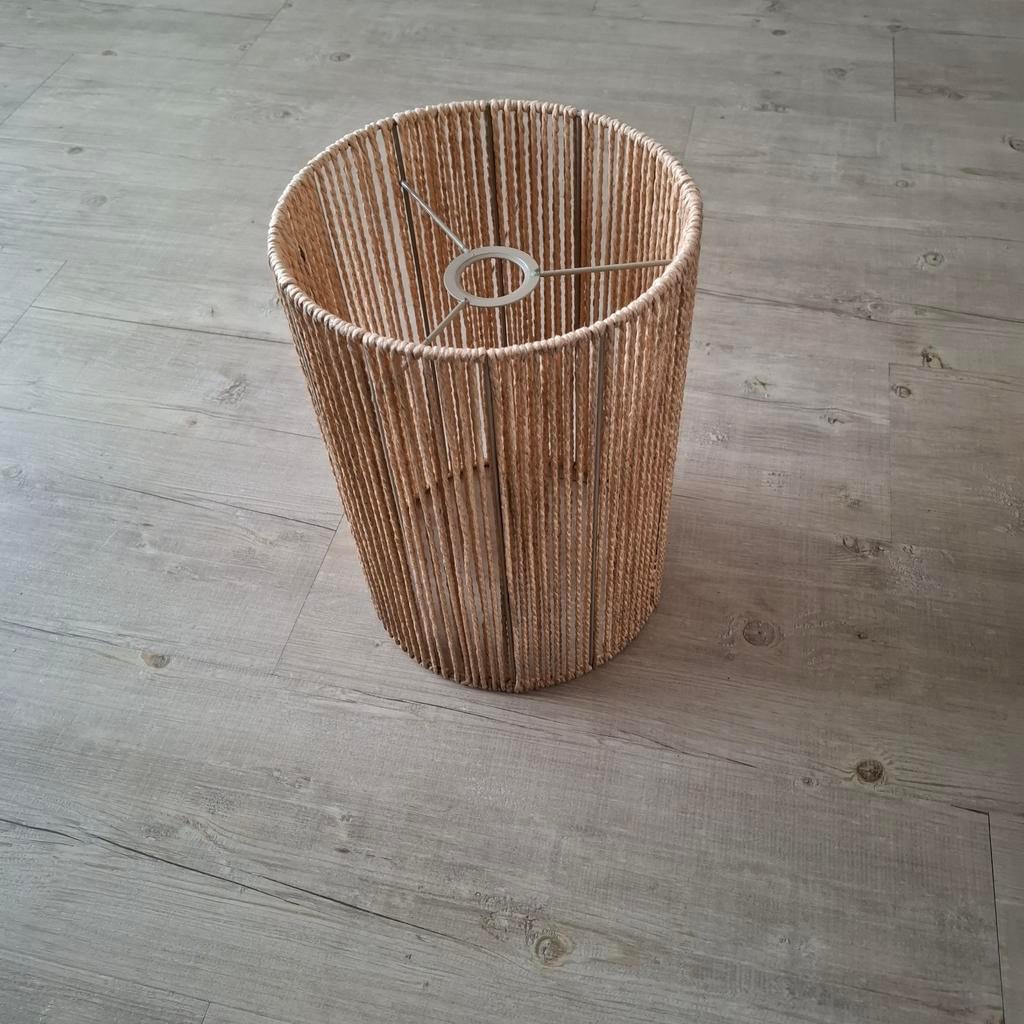 Lampenkap hang/staand, Ophalen of Verzenden, Zo goed als nieuw, Rond, 25 tot 50 cm