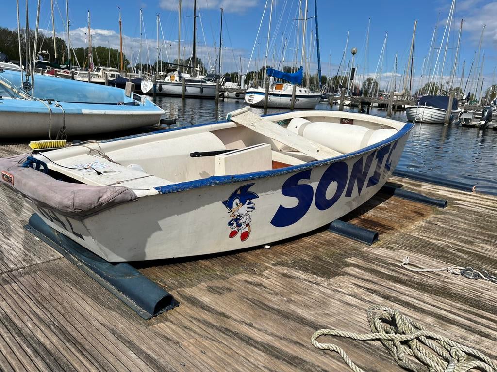 Optimist Zeilboot Sonic, Watersport en Boten, Gebruikt, Minder dan 15 m², Overige typen, Ophalen