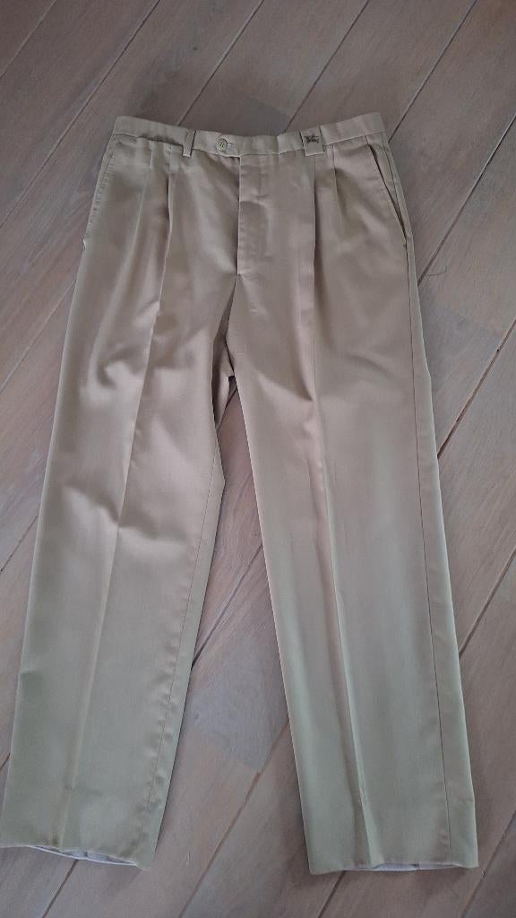 Nieuwstaat! Originele Burberry pantalon beige/zand 50/52, Maat 52/54 (L), Beige, Ophalen of Verzenden, Zo goed als nieuw