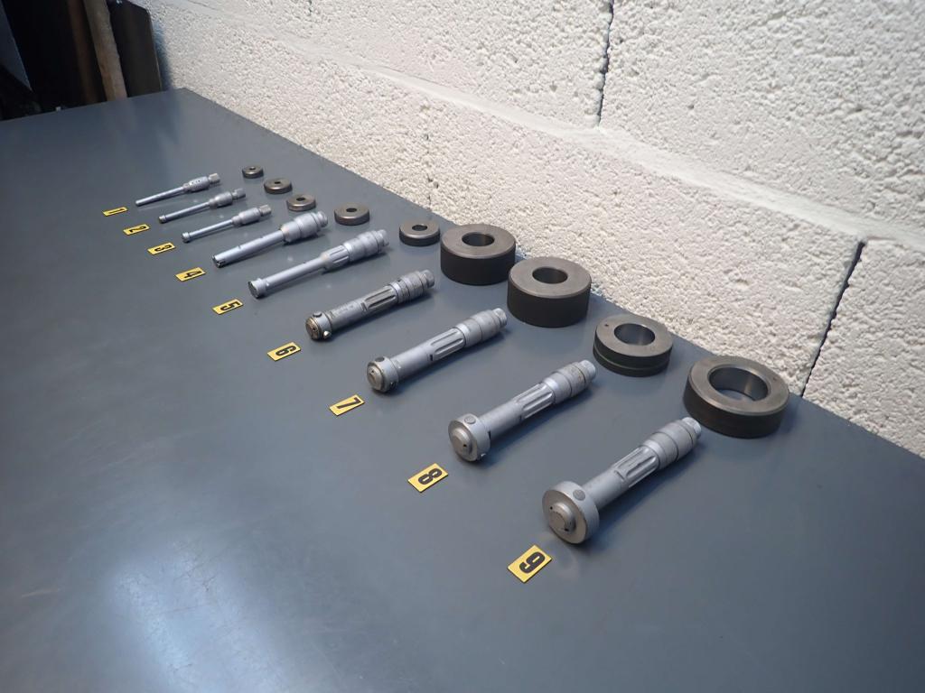 3 punts binnen micrometers 6 t/m 40mm Tesa, Niet ingevuld, Niet ingevuld, Niet ingevuld