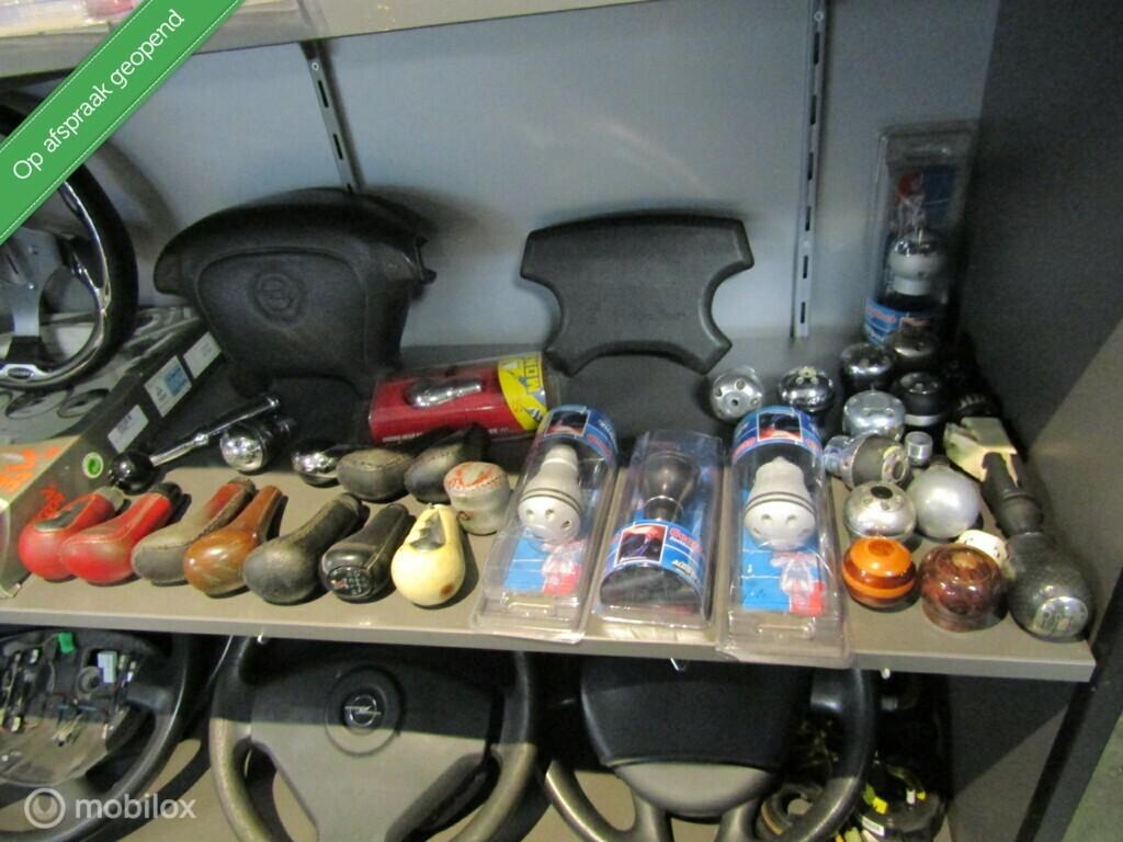 Pookknop pookknoppen nieuw gebruikt alu leer hout etc, Auto-onderdelen, Interieur en Bekleding, Gebruikt, Ophalen of Verzenden