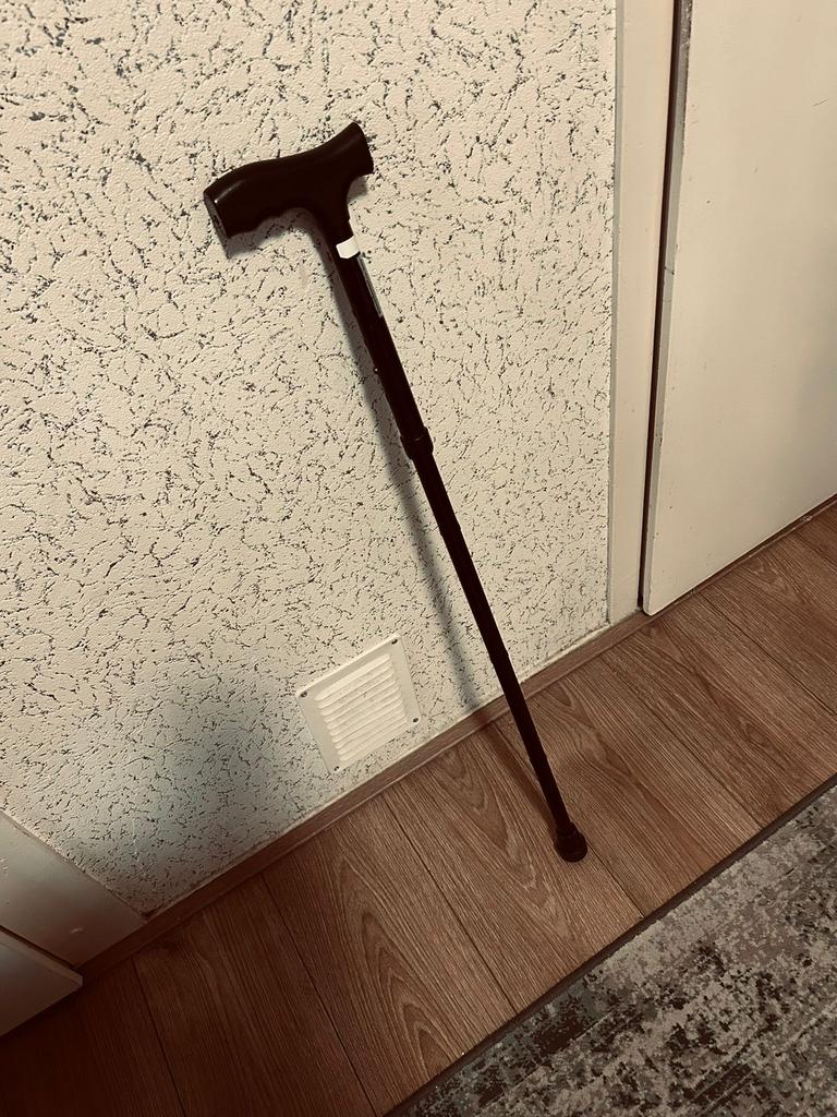 Prima wandelstok opvouwbare, Ophalen of Verzenden, Opvouwbaar, Zo goed als nieuw