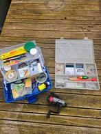 Viskoffer met vis accessoires, Watersport en Boten, Hengelsport | Algemeen, Ophalen of Verzenden, Koffer of Tas