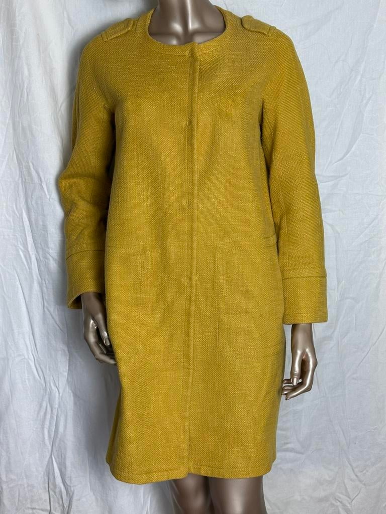 Max Mara jas maat 38, Verzenden, Zo goed als nieuw, Maat 38/40 (M), Geel