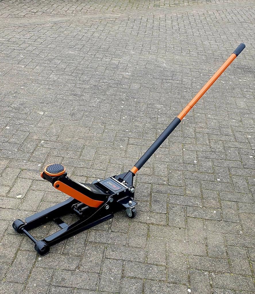 Nieuwe Hydraulische krik met dubbele zuigeraandrijving, Auto diversen, Krikken, Hydraulische krik met dubbele zuigeraandrijving