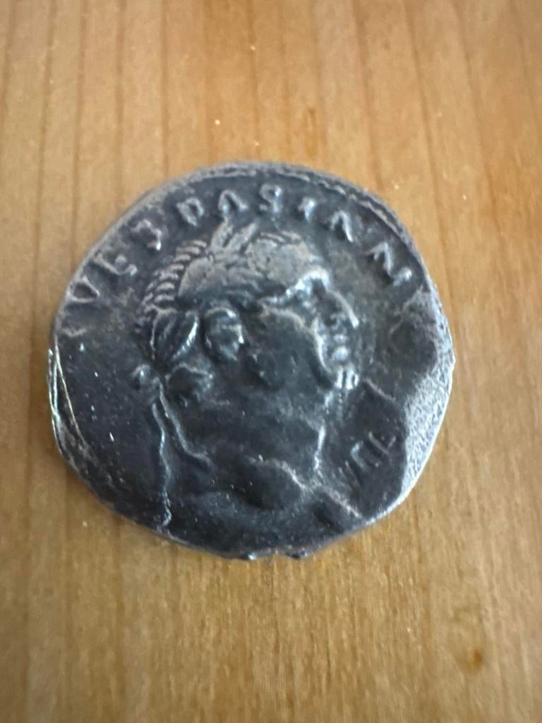 Replica Romeinse munt - Vespasianus en Titus, Ophalen of Verzenden, Overige landen, Losse munt