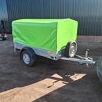 Mooie huif aanhanger, Ophalen