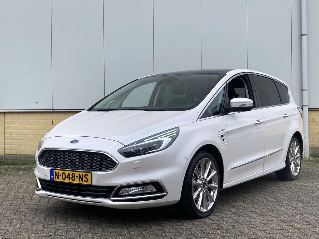 Ford S-Max 2.0 Vignale 7 persoons Lederen bekleding - 7-pers, Auto's, Ford, Euro 6, 4 cilinders, 7 stoelen, Wit
