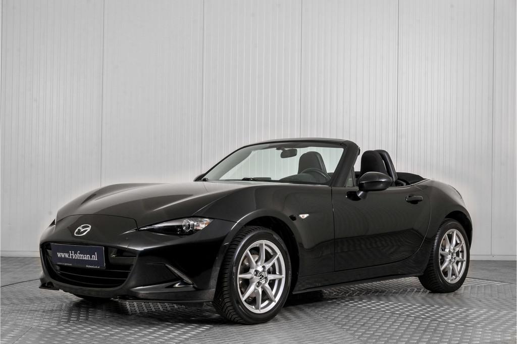 Mazda MX-5 MX-5 1.5 SkyActiv-G 131 S NAVIGATIE (bj 2016), Auto's, Mazda, Achterwielaandrijving, Gebruikt, 4 cilinders, Cabriolet