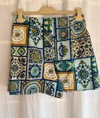 Tommaso Sézane x Momonì mosaic shorts maat 38, Maat 38/40 (M), Blauw, Ophalen of Verzenden, Zo goed als nieuw