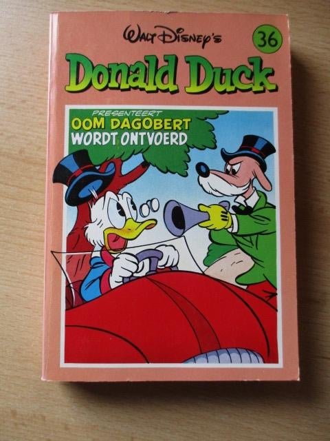Disney Donald Duck pocket  2e serie-Oberon  deel 36  Oom Dag, Verzamelen, Ophalen of Verzenden, Overige figuren, Gebruikt, Beeldje of Figuurtje