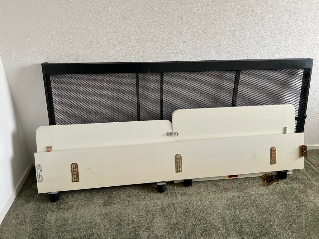 Auping bedspiraal met verstelling, Ophalen, Gebruikt, Eenpersoons, 90 cm