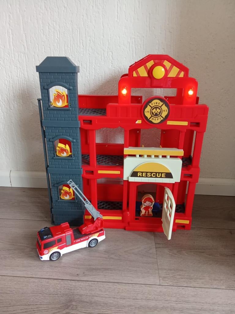 Brandweer speelgoedset, Ophalen of Verzenden