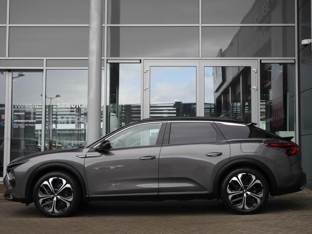 Citroen C5 X 1.6 Plug-in Hybrid 225PK Shine | Lederenbekledi, Auto's, Citroën, 1350 kg, Gebruikt, 4 cilinders, Hybride Elektrisch/Benzine