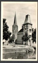 Oude Ansicht - Kampen - Schoolstraat met Boventoren - Ov., Ophalen of Verzenden, 1940 tot 1960, Ongelopen, Overijssel