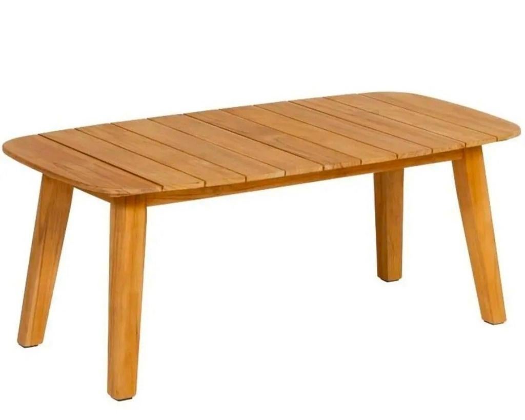 WOOOD San Remo Bijzettafel, Ophalen, Nieuw, Rechthoekig, Teakhout