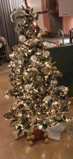 Prachtige kunstkerstboom met sneeuw en lampjes van Intratuin, Ophalen, Nieuw