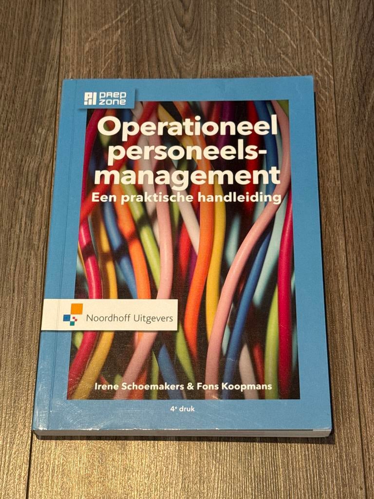 Operationeel personeelsmanagement - 9789001868734, Boeken, Ophalen of Verzenden, Gamma, Zo goed als nieuw, HBO
