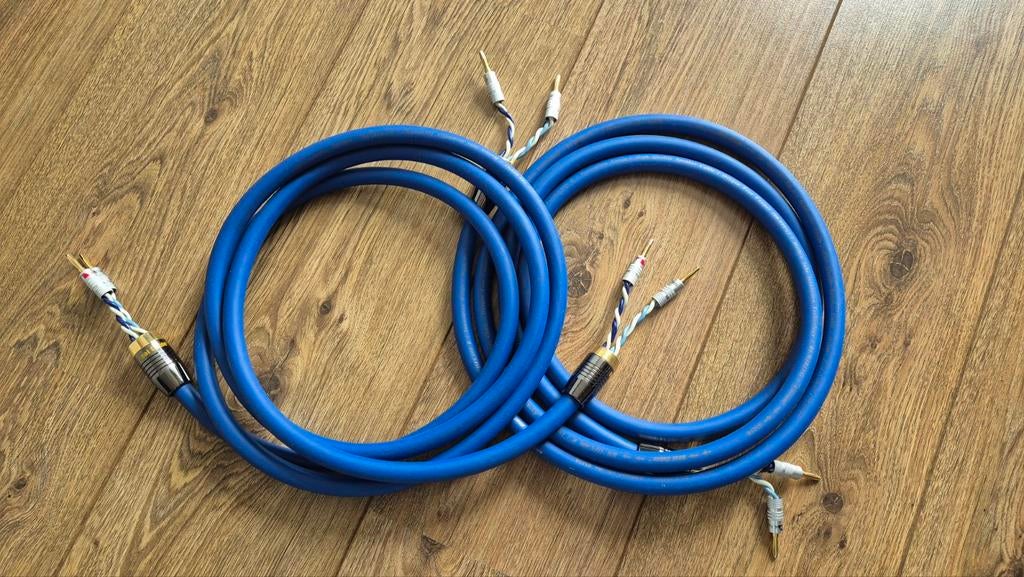 Real Cable luidsprekerkabels - 3 meter, Ophalen of Verzenden, Gebruikt, 2 tot 5 meter, Luidsprekerkabel